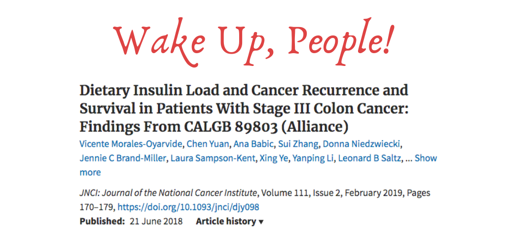 When most people hear the word "insulin" they immediately think about Diabetes.  But what they miss is how important insulin sensitivity is in the big picture of cancer occurrence and recurrence.